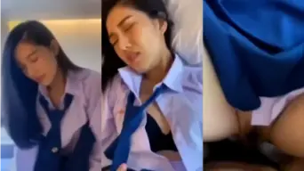 Viral Cewek SM4 Checkin di Hotel Video by SangeLink
