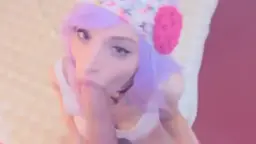 Bokep Cherrycrush Blowjob, Oiled Up, Butt Plugged And Fucked With Facial Video by HQporner