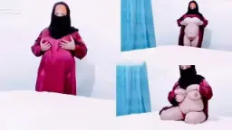 Arab Niqab Queen Pamer Toket Gede Video by BOKEPSIN