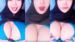 Hijab Biru ARRAZYNY Jilboobs Video by HQporner Hijab Biru ARRAZYNY Jilboobs Video by HQporner