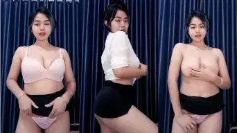 Goyang Erotis Miyoubee Setengah Bugil DreamLive Video by Eporner